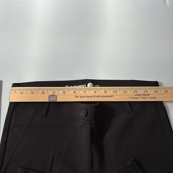 Betabrand Black Stretch Comfortable Normcore Everyday Basics Pants Medium Petite - Picture 6 of 7
